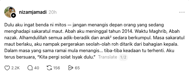 sakaratul maut